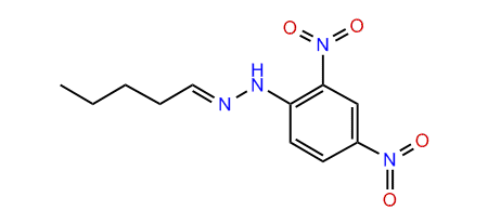 (E)-Pentanal (2,4-dinitrophenyl)-hydrazone